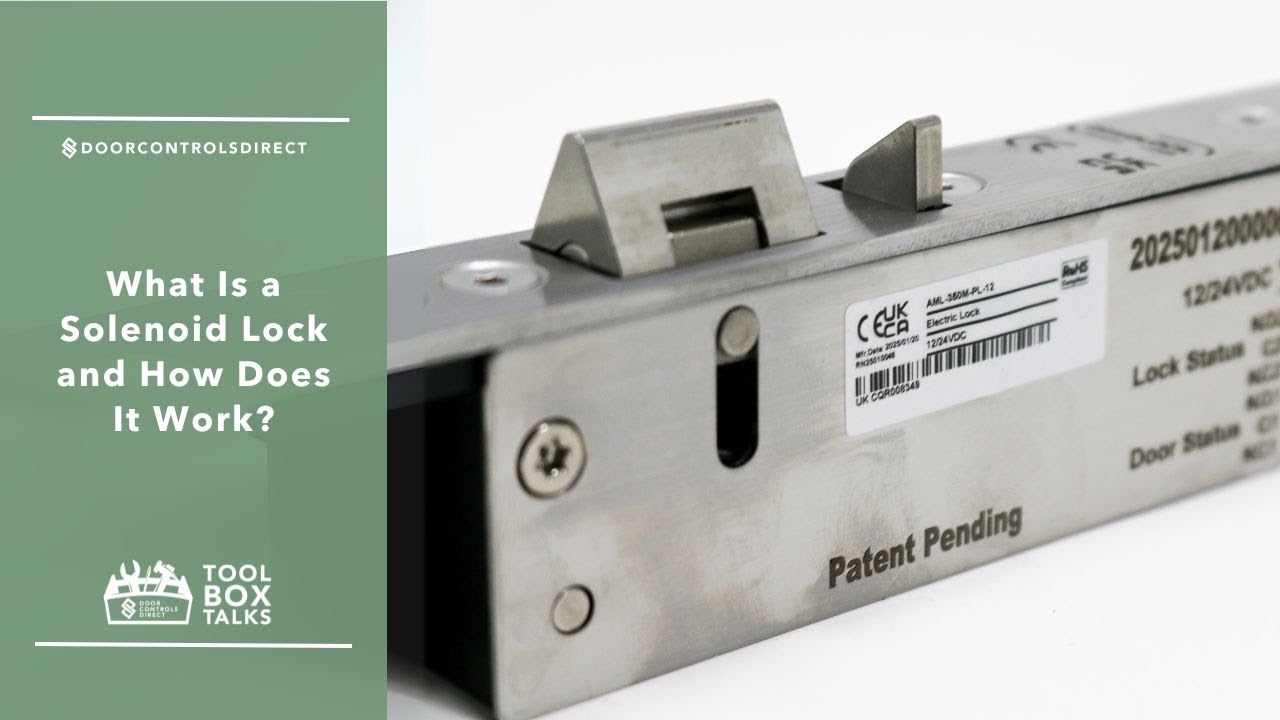 🔒 What Is a Solenoid Lock? How Does It Work?