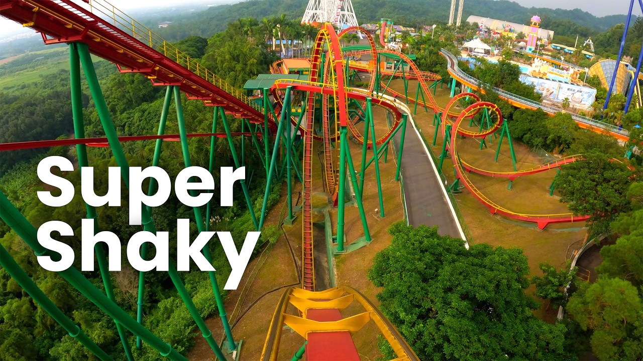 The Roughest B&M Coaster We've Ever Ridden - Insane Speed at Taiwan's Janfusun Fancyworld