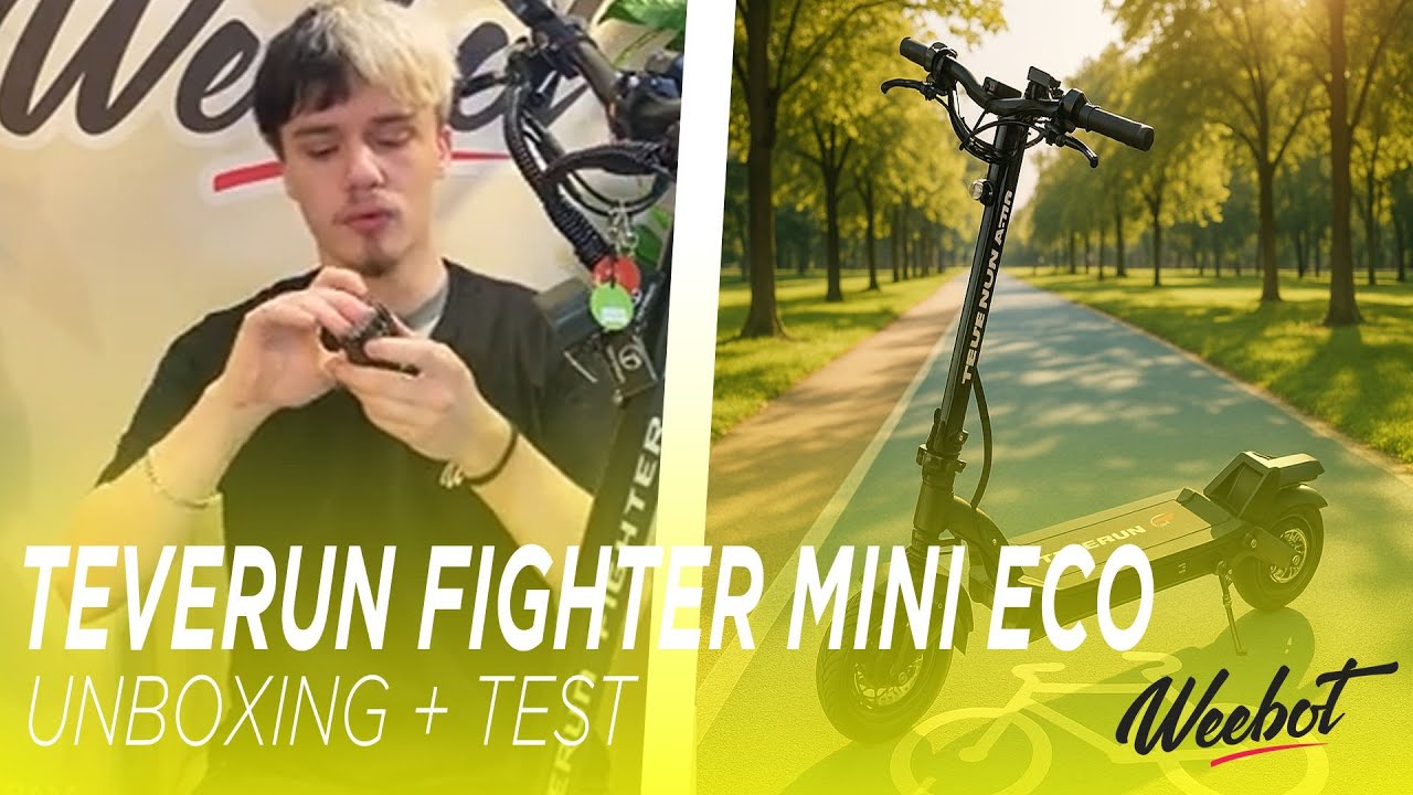TEVERUN FIGHTER MINI ECO : LA TROTTINETTE PUISSANTE À PRIX MINI !