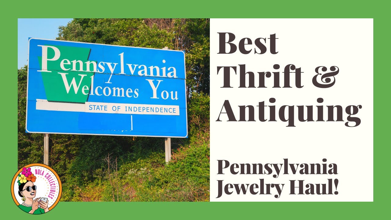 Best Thrifting & Antiquing in Pennsylvania | Sourcing Jewelry to Resell | Antique & Vintage Jewelry