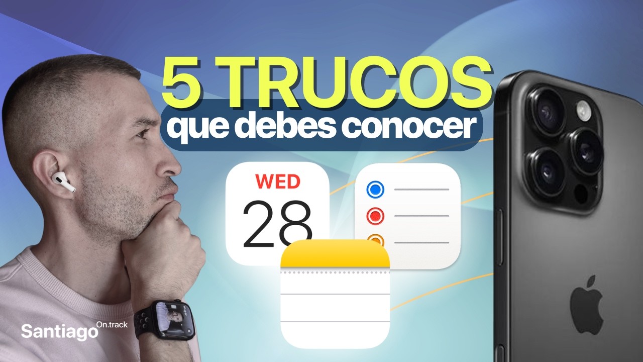 5 trucos para ELEVAR la productividad con tu iPhone, iPad y Mac