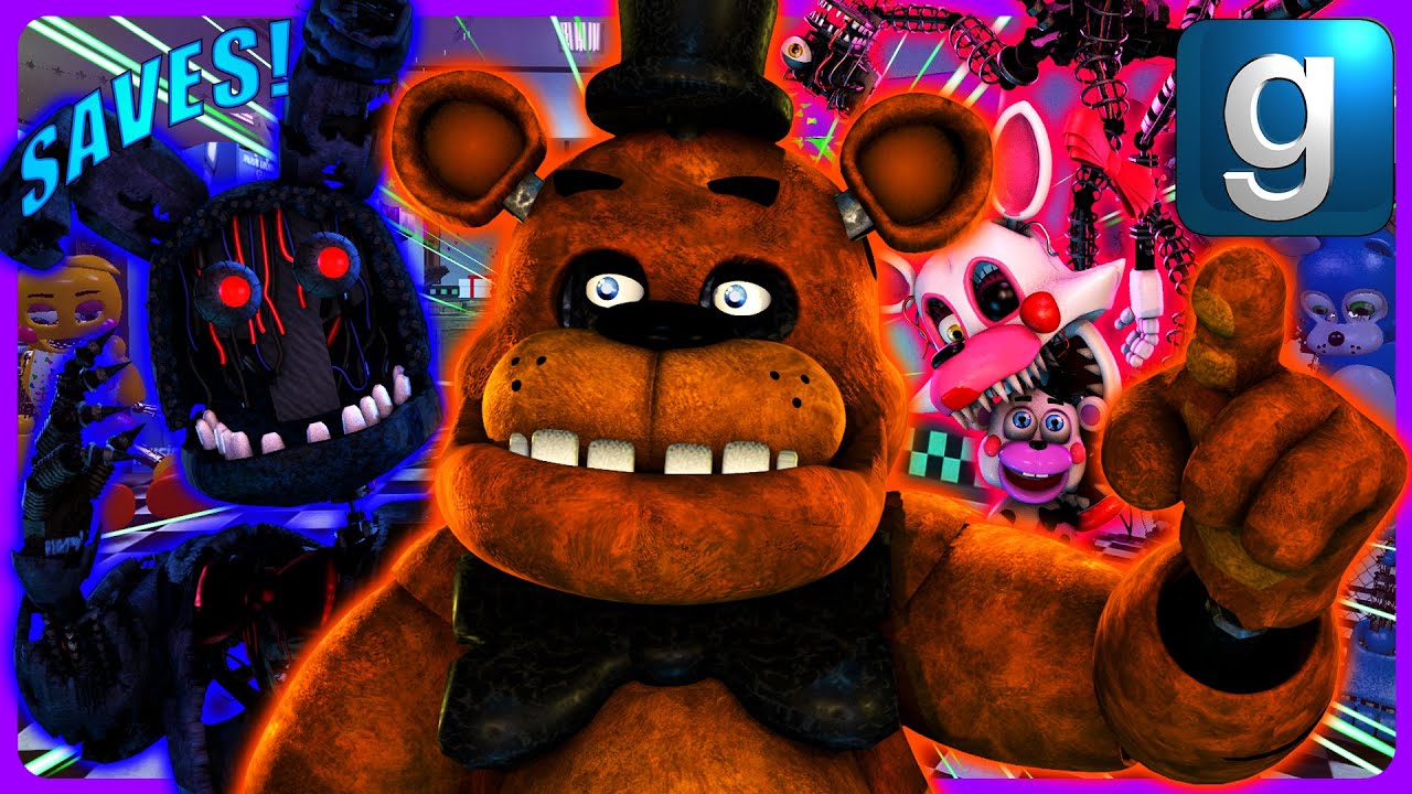 Gmod FNAF | Going On Random FNAF Saves! [Part 1]