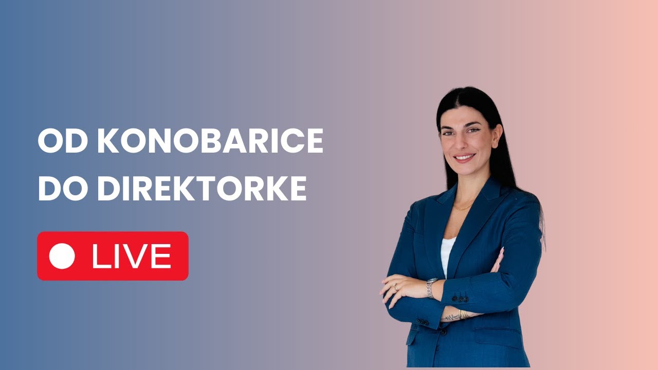 Od konobraice do direktorke