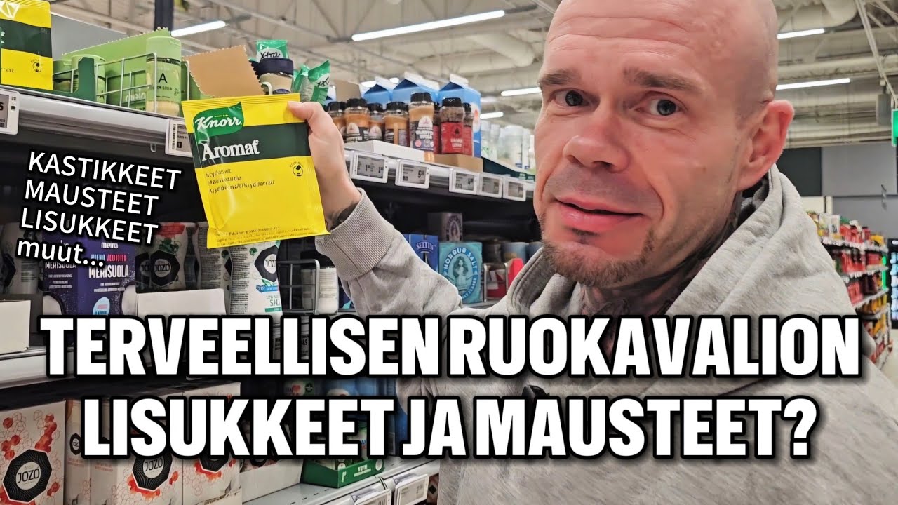 Terveellisen ruokavalion lisukkeet ja mausteet?