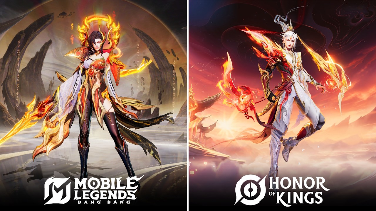 Benedetta (MLBB) VS Lam (HOK) : Skin Effects Comparison l Vessel of Pride, Wish of Order