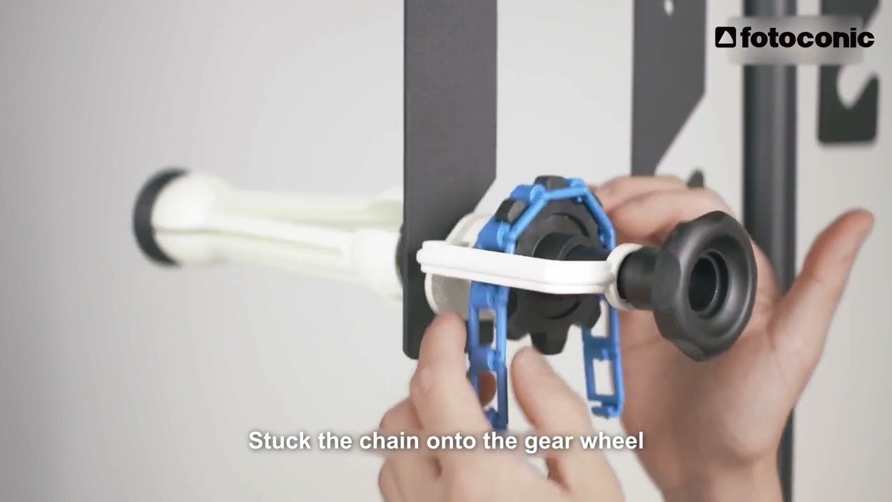 How to Set up Fotoconic 3 Rollers / 4 Rollers Manual Background Support System Kit