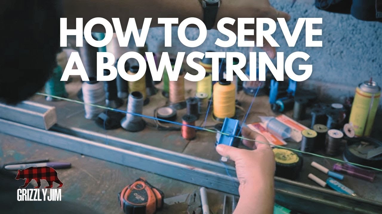 How to Serve a Bowstring  (Archery Adventures)
