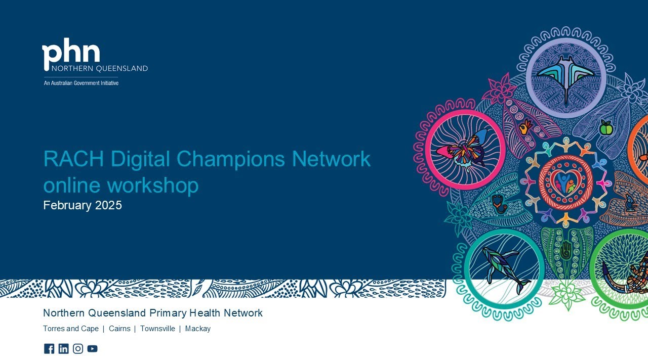 RACH Digital Champions Network online workshop (February 2025)