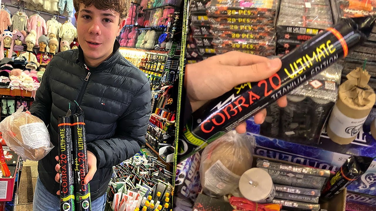 NAAR DE ILLEGALE VUURWERK MARKT IN TSJECHIË!!
