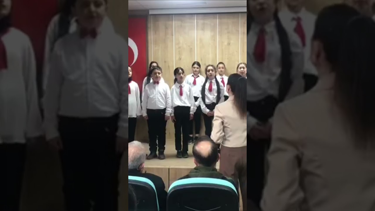 Bil oğlum. 18 Mart 2024 Çanakkale Zaferi okul programı.
