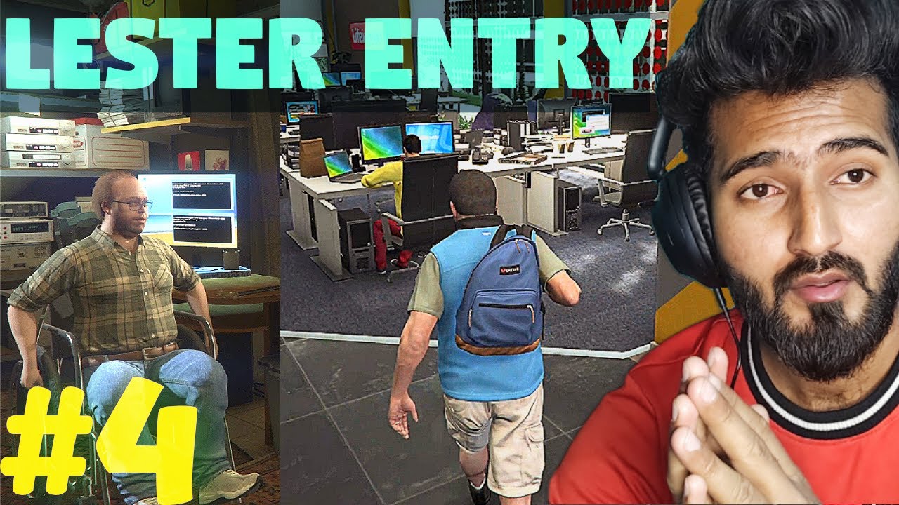 FIRST MISSION WITH LESTER FULL GAMEPLAY🔥 #GTAV #A2ZHYDRA #ep4
