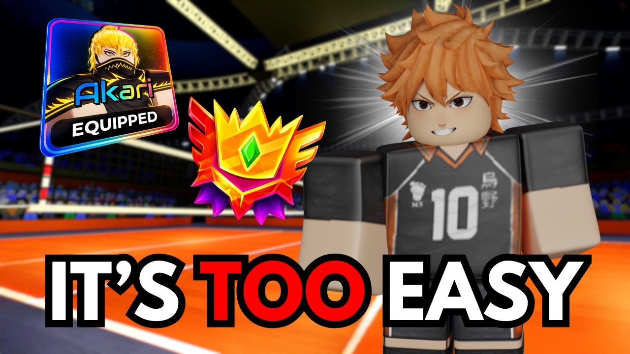 Demolishing With Akari And Ronin In Volleyball Legends Ranked