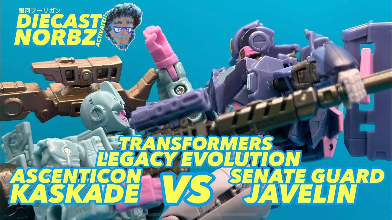 TRANSFORMERS LEGACY EVOLUTION JAVELIN AND KASKADE