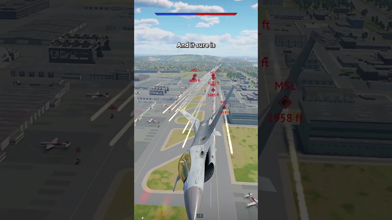 Su-27 Flanker vs Airfield Full of Modern Anti-Air 😳 | War Thunder