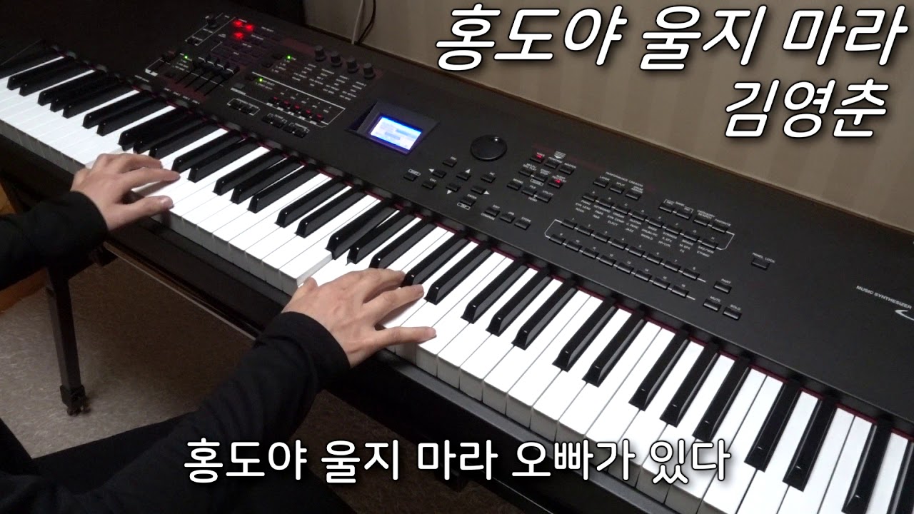 김영춘 - 홍도야 울지 마라 피아노 연주