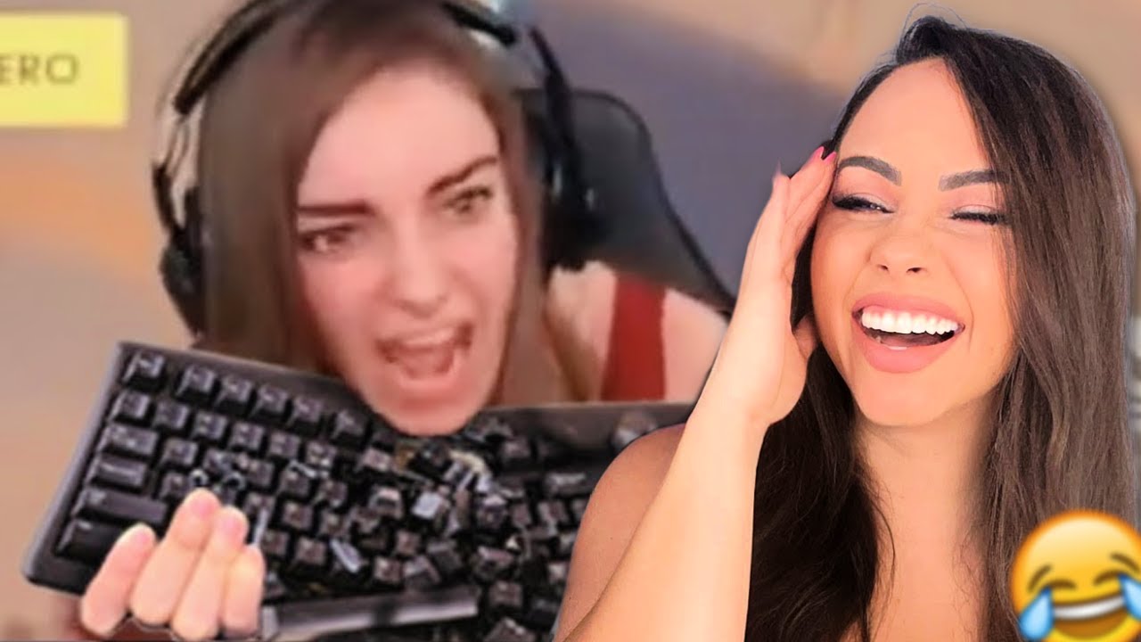Bunnymon REACTS to 8 MINUTES OF GAMER RAGE !!! (PART 33)