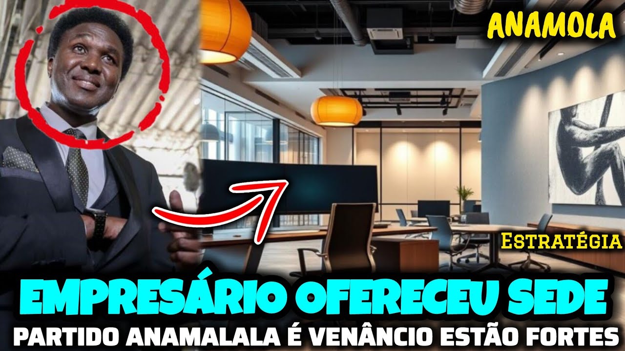 EMPRES&Aacute;RIO OFERECEU SEDE NACIONAL PARA PARTIDO ANAMOLA E VEN&Acirc;NCIO MONDLANE COMEMOROU 