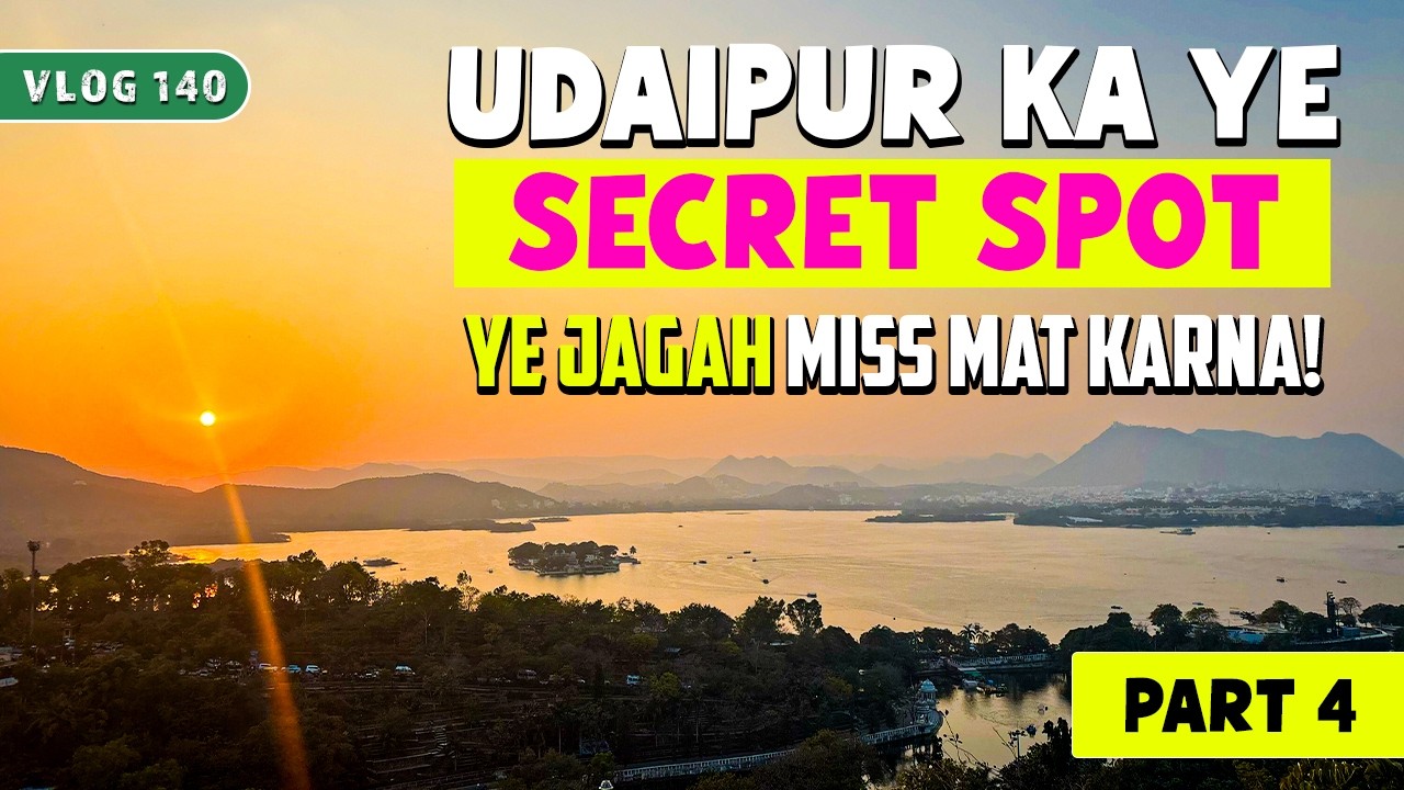 Udaipur Ka Ye Secret Spot 😍 | Best places to visit in Udaipur| Part 4 | Mehak vibe & vlogs