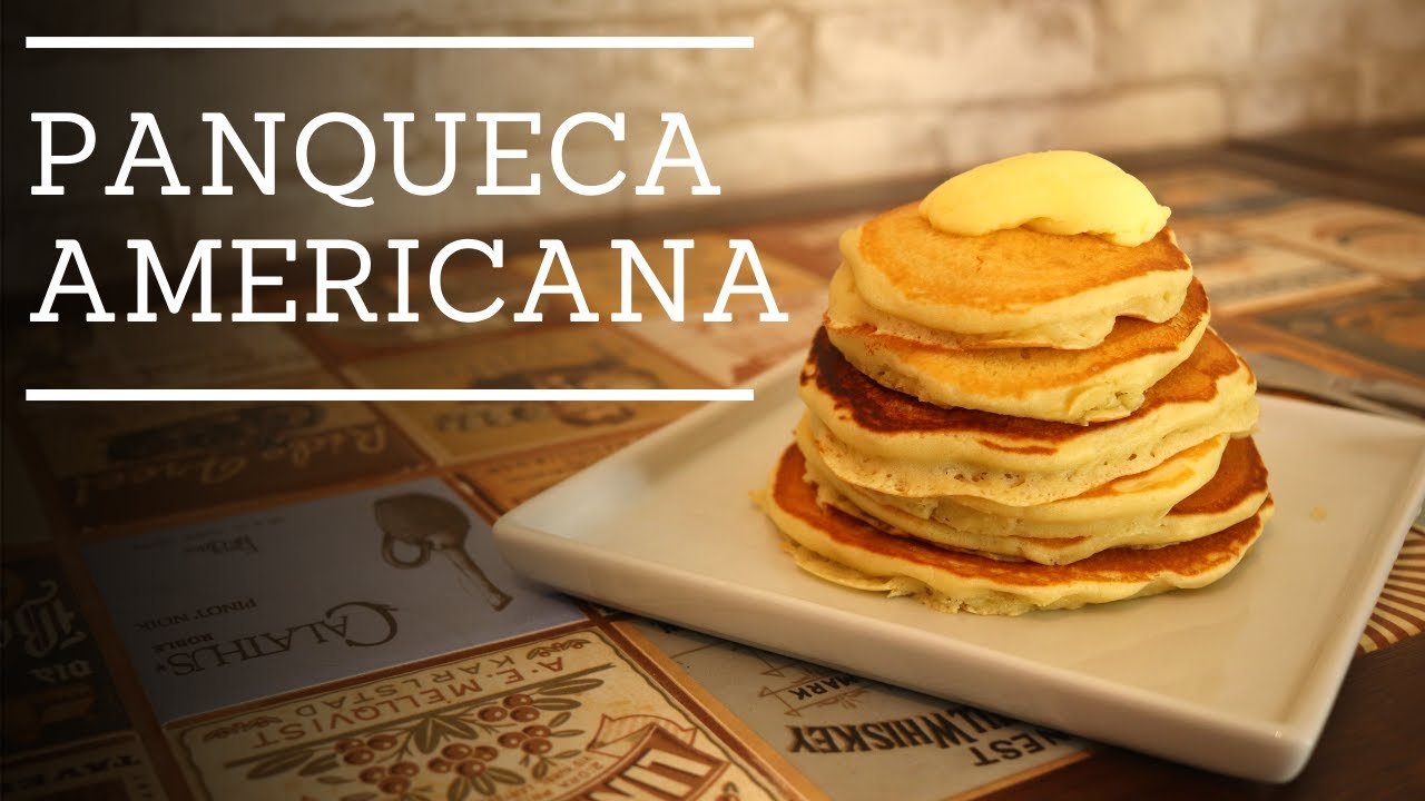 Faça no FIM DE SEMANA a PANQUECA AMERICANA! Uma receita simples e gostosa de fazer com os filhos!