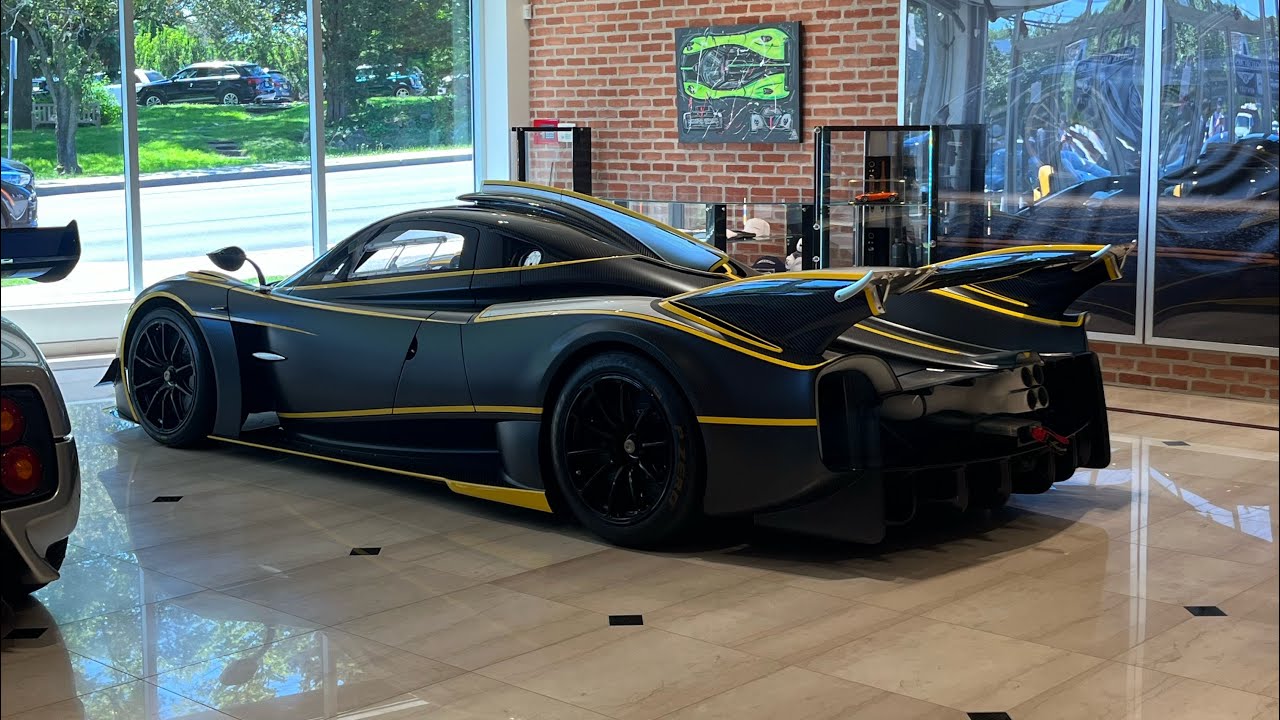 Pagani Huayra R in 4K HDR 60fps
