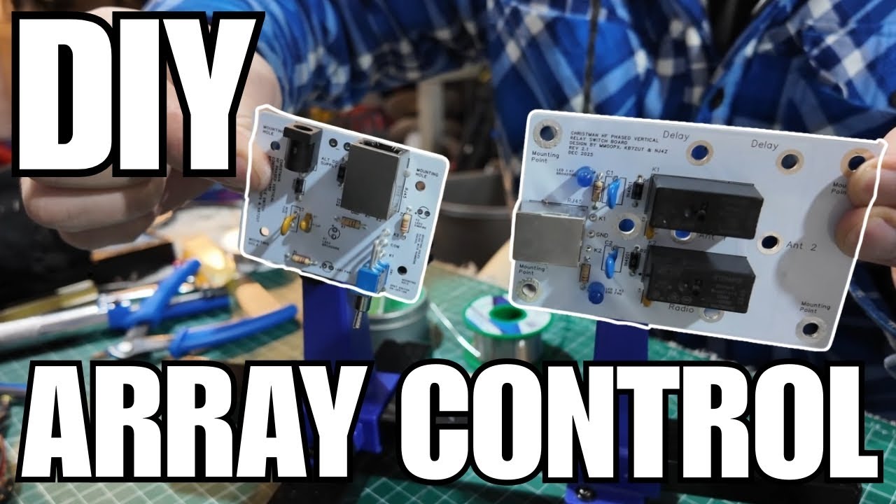 Phased Vertical Array: DIY Control & Delay Board