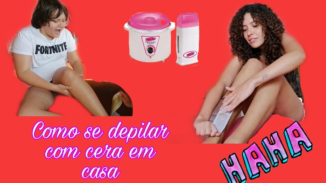 COMO SE DEPILAR COM CERA EM CASA SOZINHA : COMO SE DEPILAR COM CERA ROLL-ON