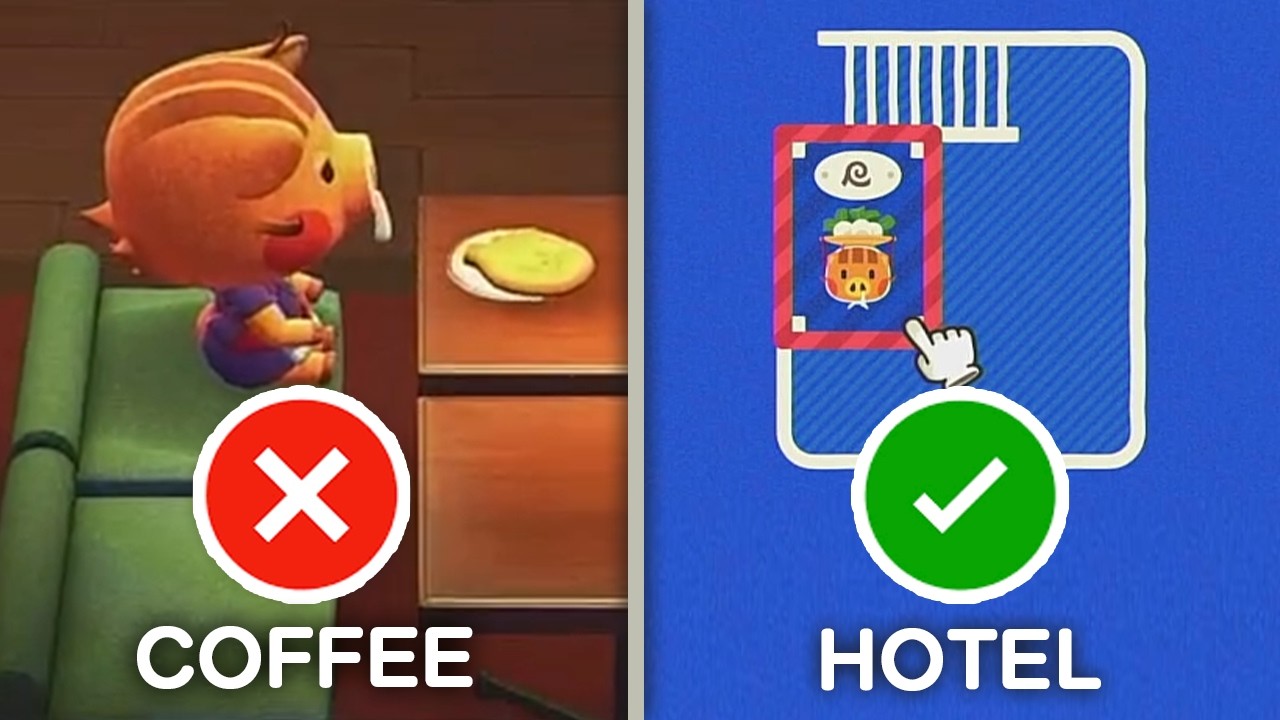 This Is Why Nintendo Bans Coffee for Kids but Allows Solo Hotel Stays in ACNH 3.0