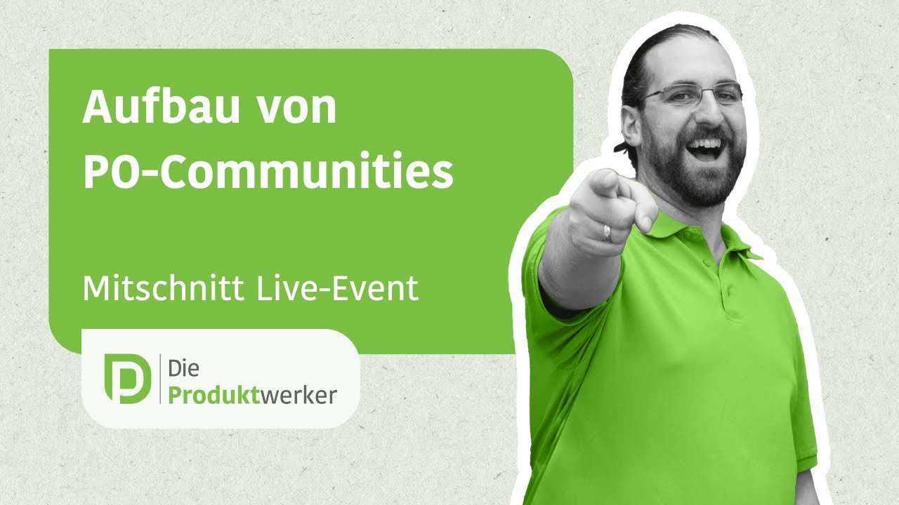 Aufbau von PO Communities - 