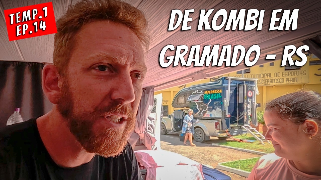Chegamos de Kombi no Natal Mais Famoso do Brasil - Gramado / RS
