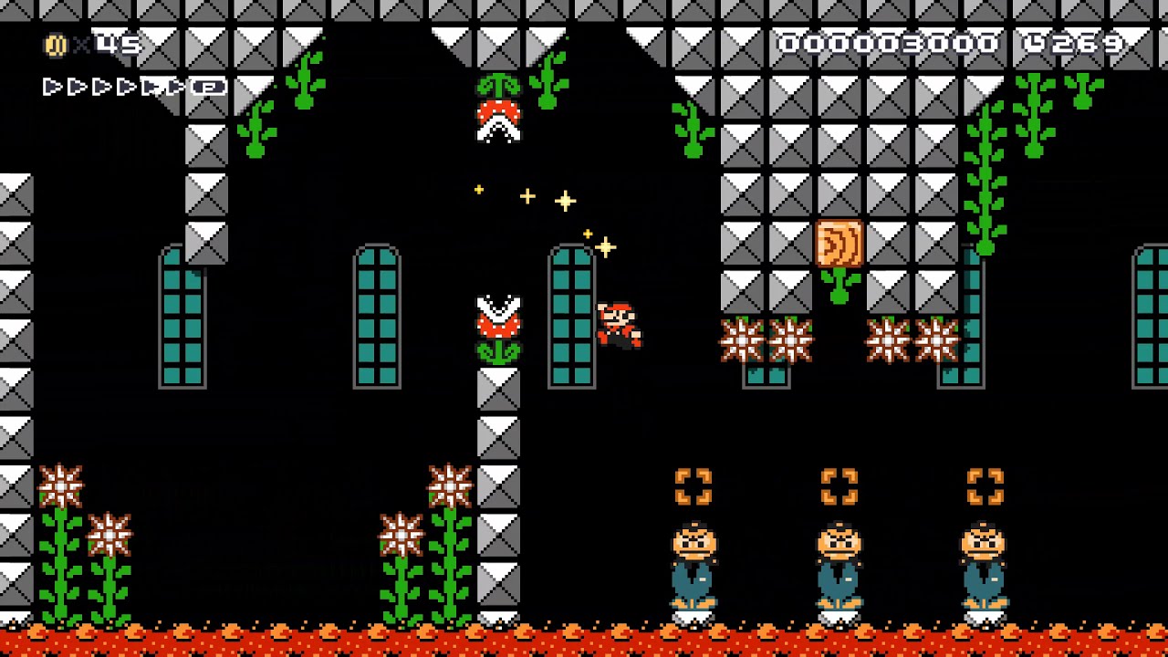Pakkun Palast (Super Mario Maker 2)