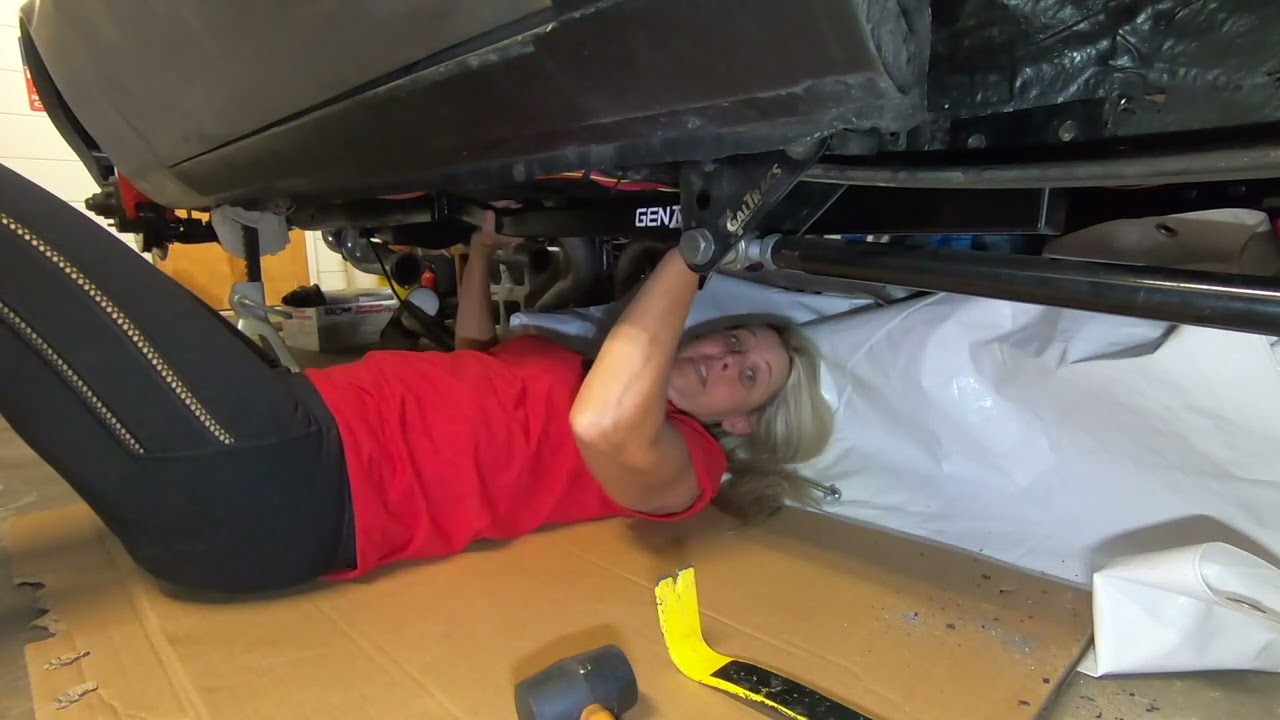Wendi Installs Pro-Touring F-Body Subframe Connectors