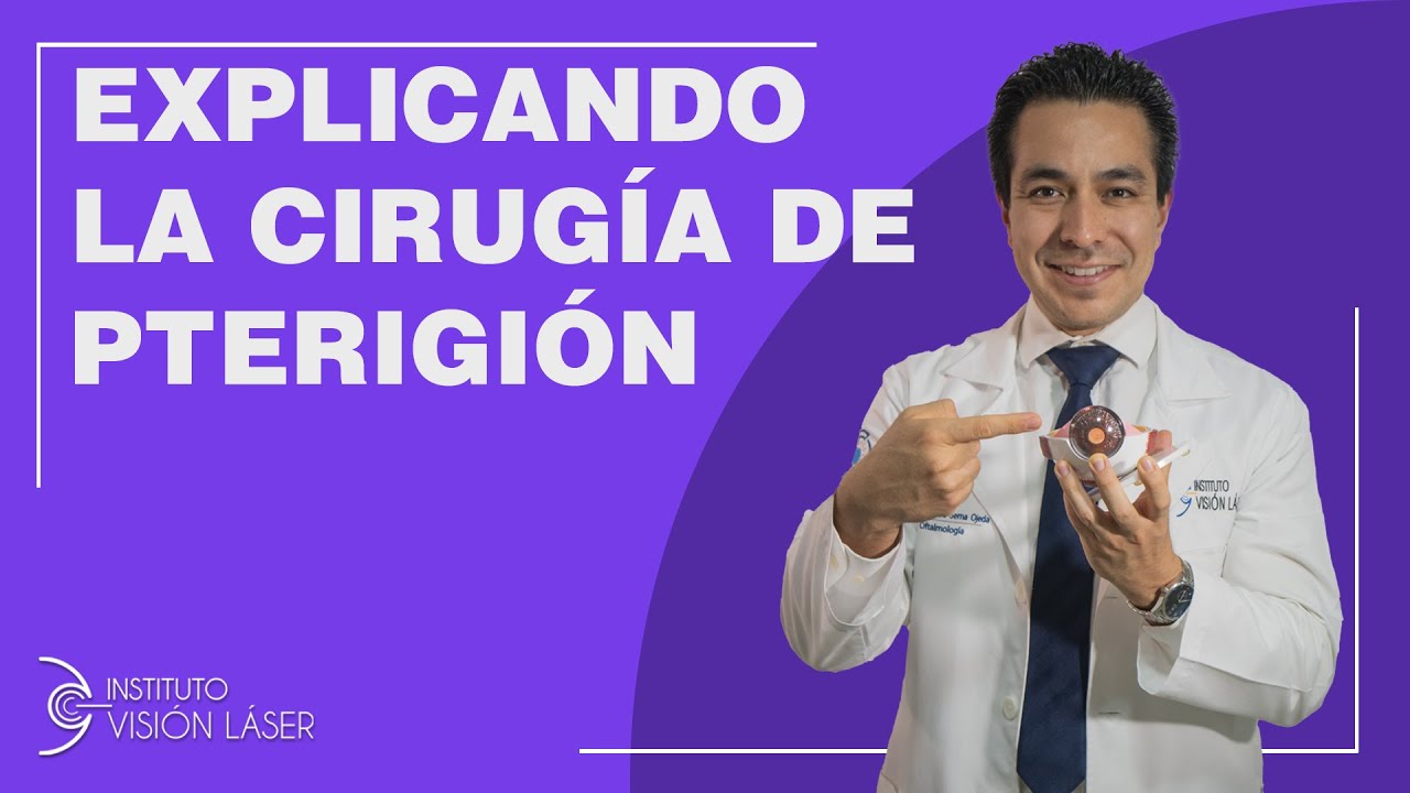 CIRUGÍA DE PTERIGIÓN  ✍🤓