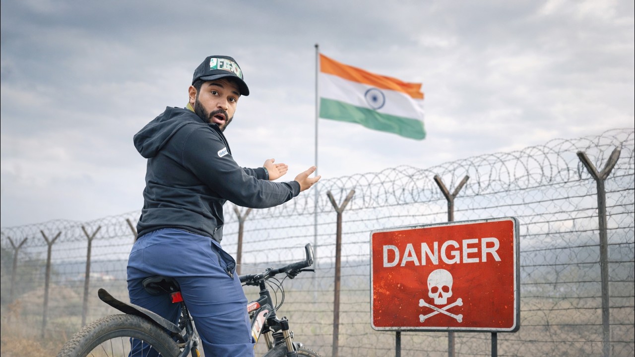 I Cycled 70KM to One of the Most Tense Borders in the World