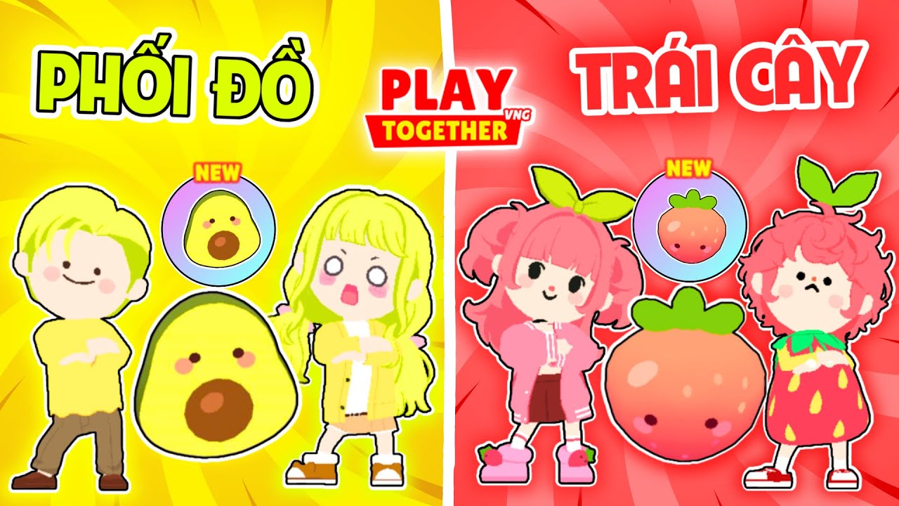 PLAY TOGETHER | BEDY SOLO PHỐI ĐỒ TRANG PHỤC PET TRỨNG TRÁI CÂY MỚI CÙNG MEO VÀ CÁI KẾT