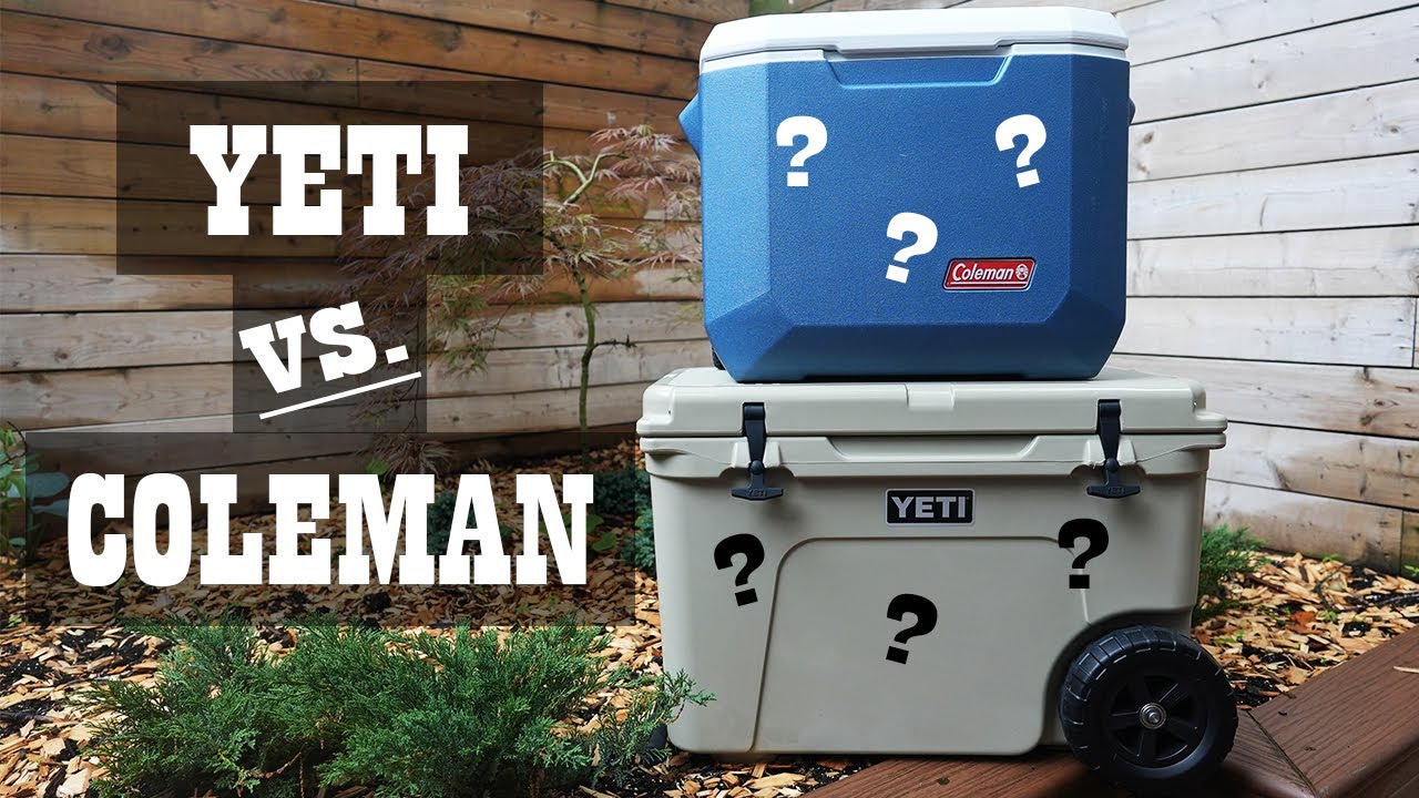 Yeti Tundra Haul против Coleman Coolers — тест на льду