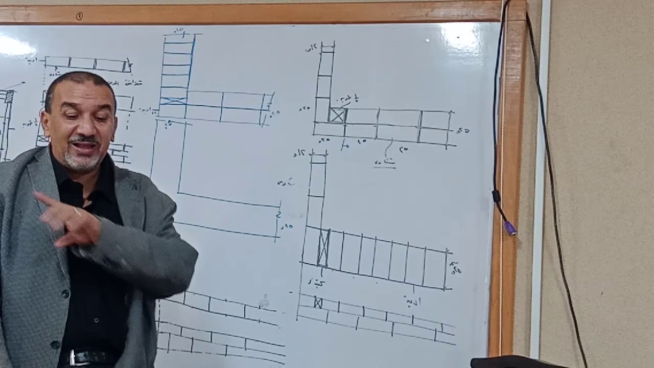رسم إنشائي (الطوب)
