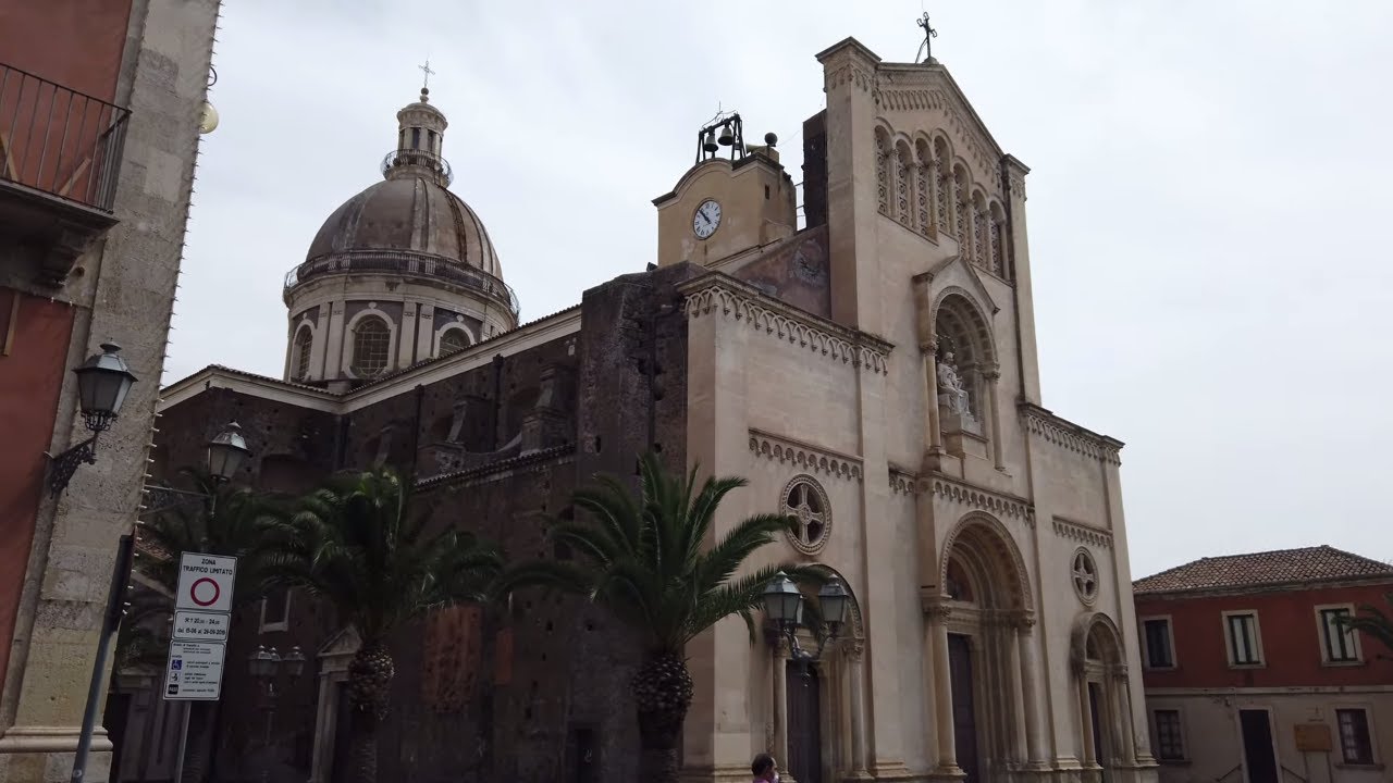 Misterbianco Sicily walking tour 4k