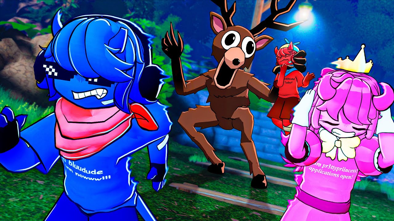 99 Noites na Floresta com Bluudud, C00lkid e Pretty Princess Deu RUIM | Forsaken VR