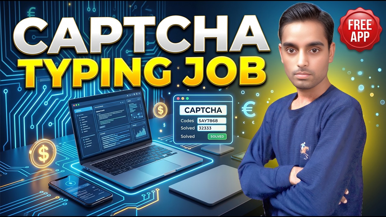 Real Captcha Typing Job Online Free |  Real Online Captcha Typing Job For Free | Captcha Typing App