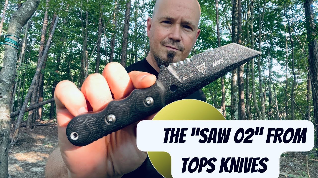 «SAW 02» от Tops Knives: ОЧЕНЬ впечатляет!