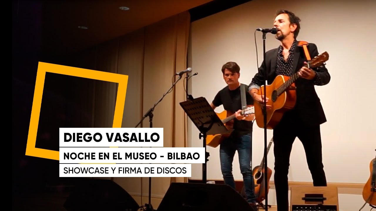 Diego Vasallo - Noche en el Museo - Showcase + firma