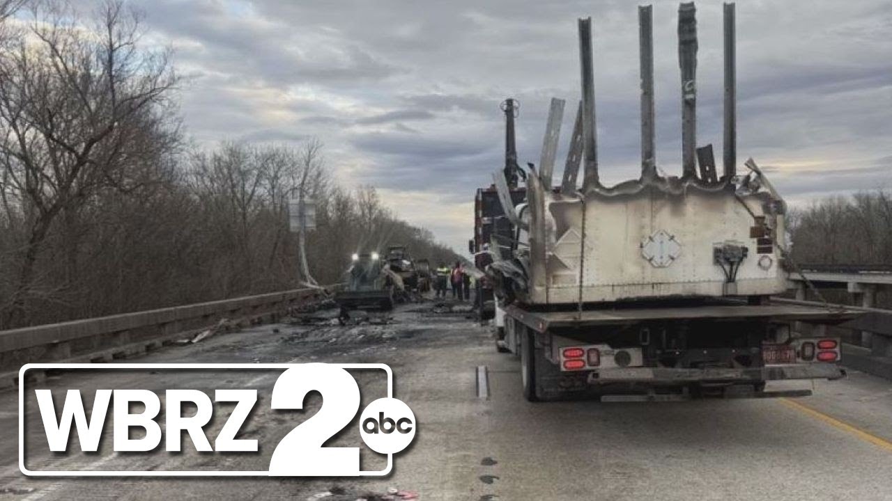 'It was just outrageous' Drivers on Atchafalaya Basin Bridge trapped for hours after 18-wheeler fire