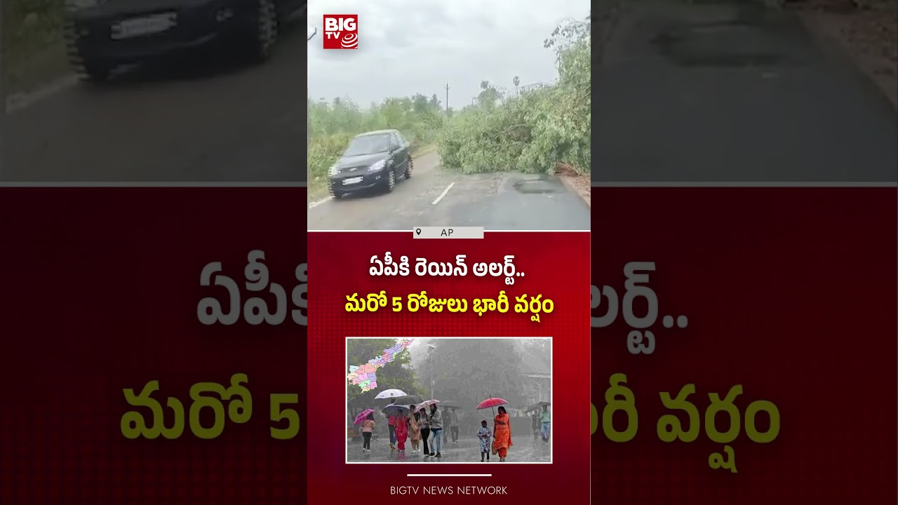 Andhra Pradesh Rain Alert: ఏపీకి రెయిన్ అలర్ట్..| AP Weather Update | Vijayawada Flood Situation