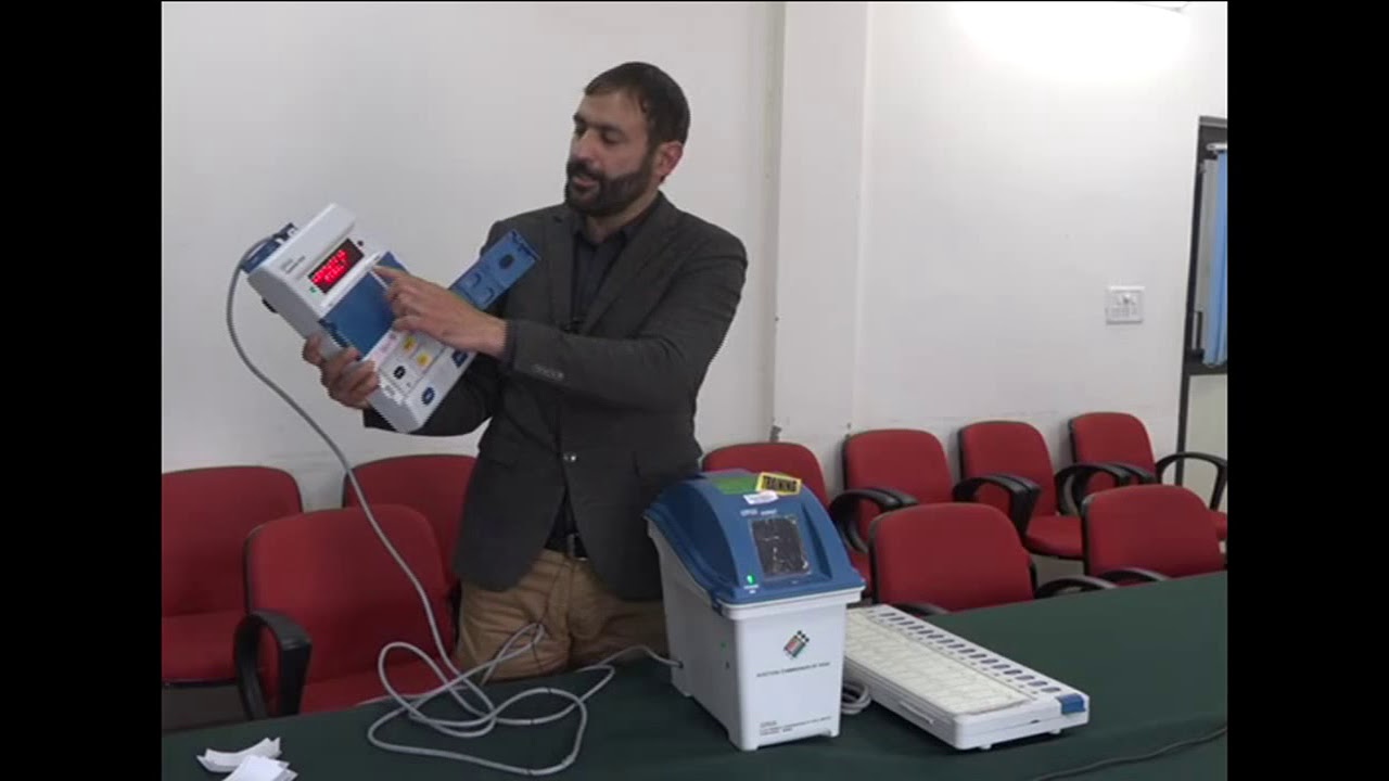 Electronic Voting Machine Demo |Lok Sabha | Election 2019