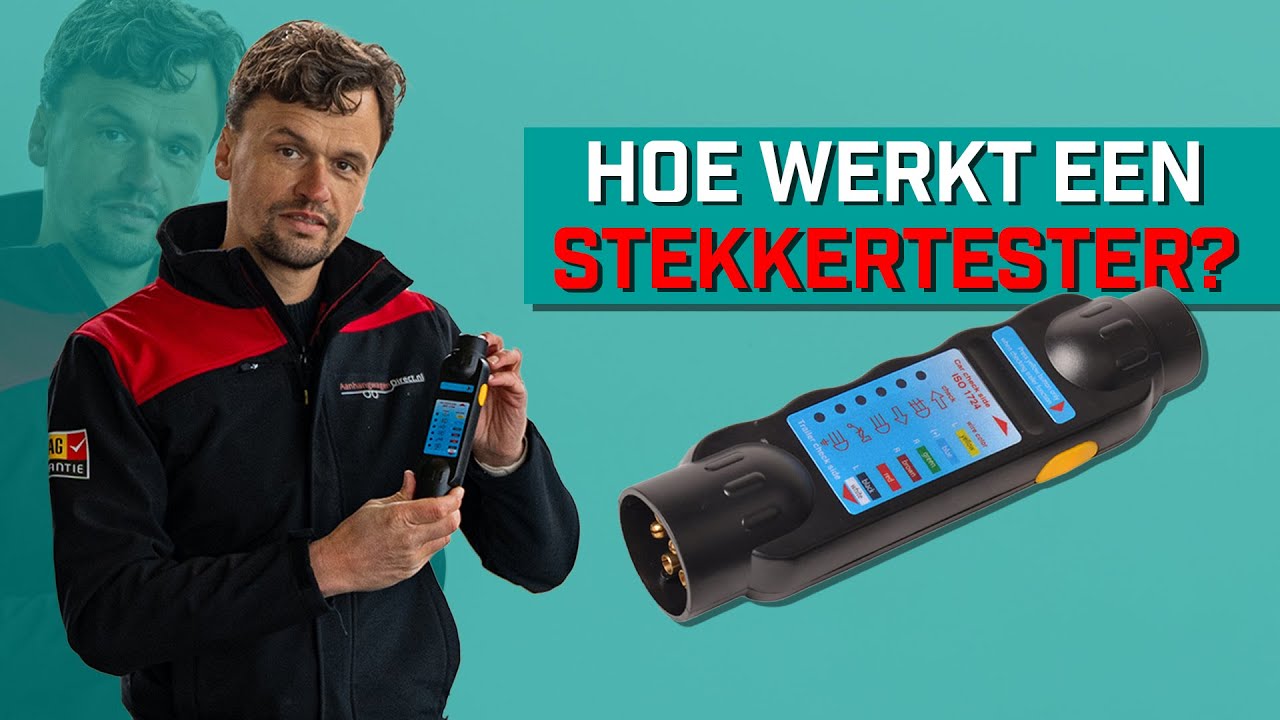 Hoe werkt een stekkertester voor de aanhanger?