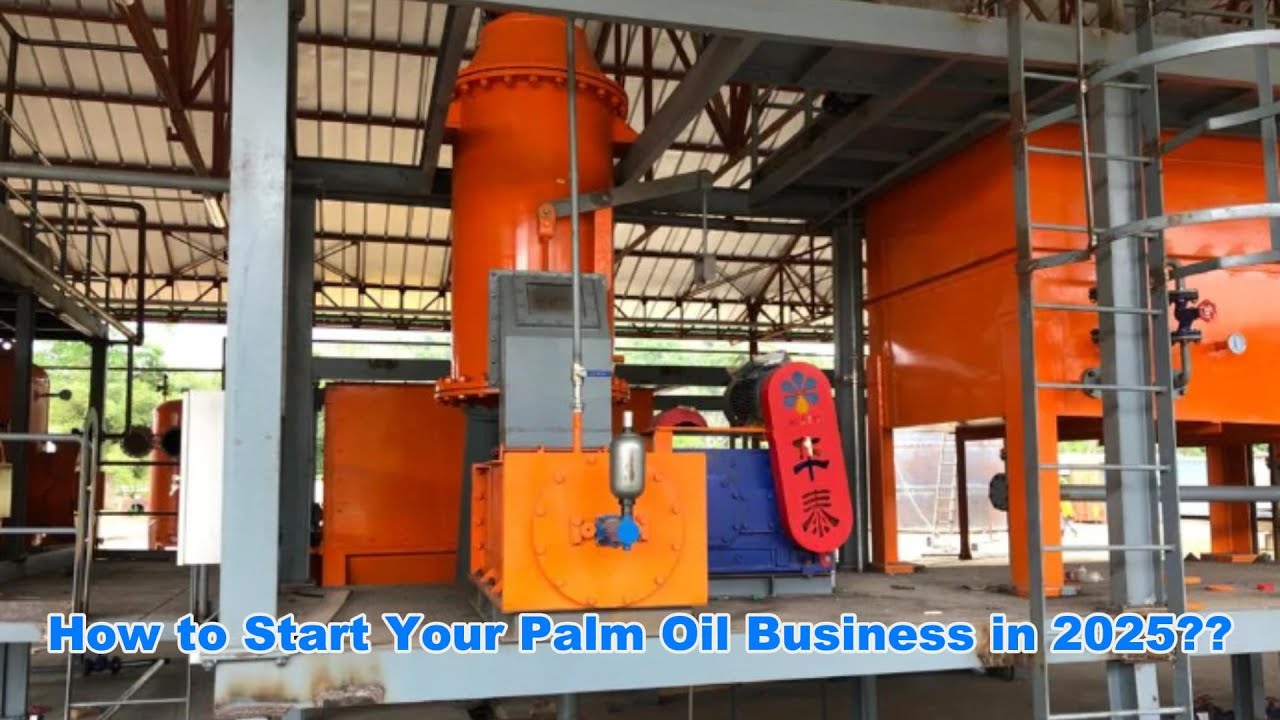 🌴2TPH Palm oil production project - Palm oil making process  - Start palm oil business in 2025 🚀