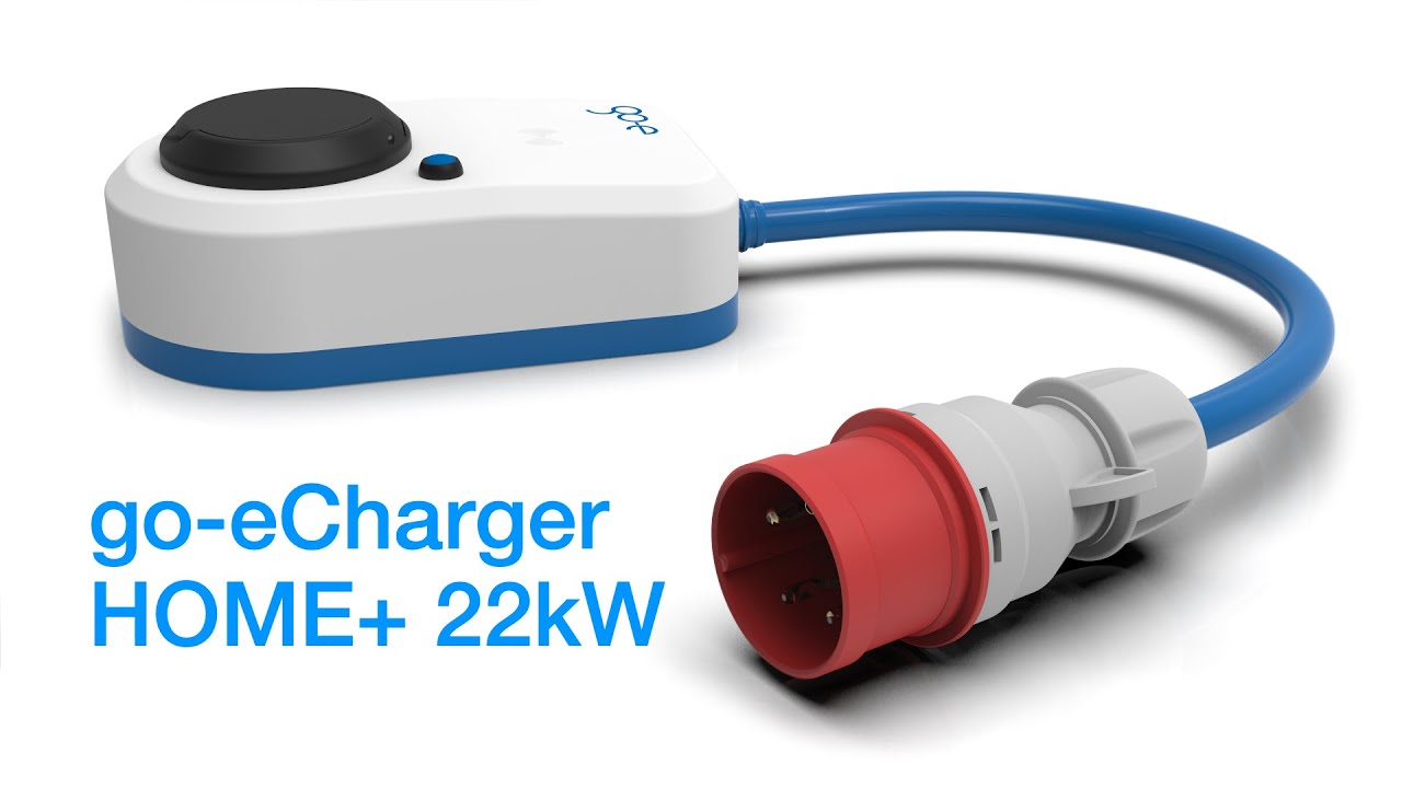 Přenosný wallbox go-eCharger HOME+ 22kW (CZ)