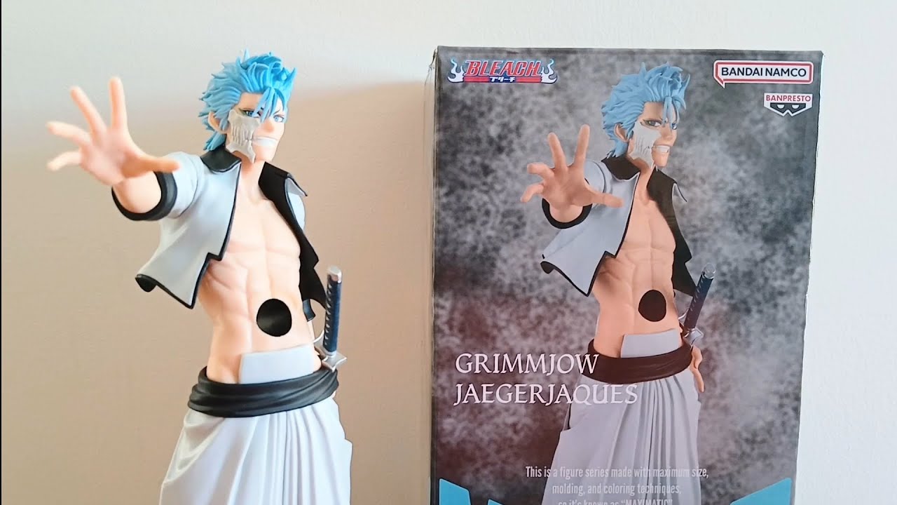 GRIMMJOW JAEGERJAQUES MAXIMATIC Figure Unboxing | Bleach Collectible