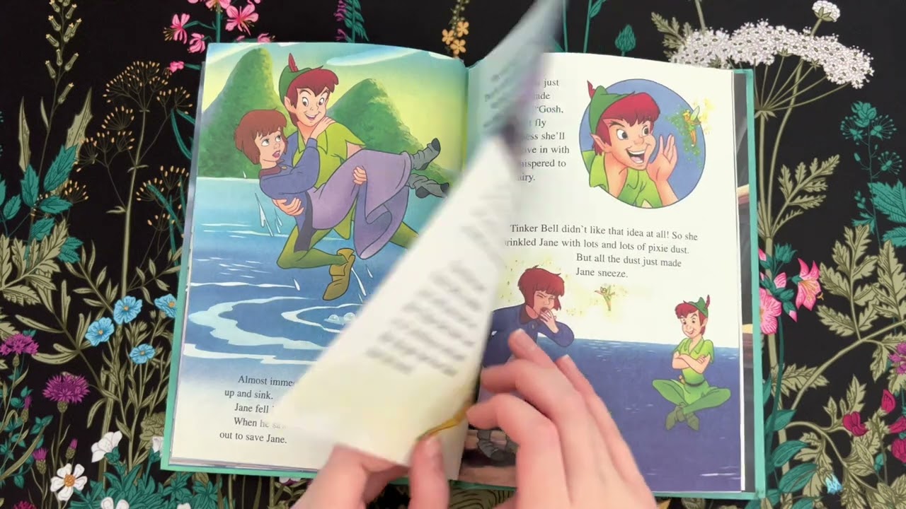 Disney’s Return to Never Land Storybook! ✨ 🧚‍♀️