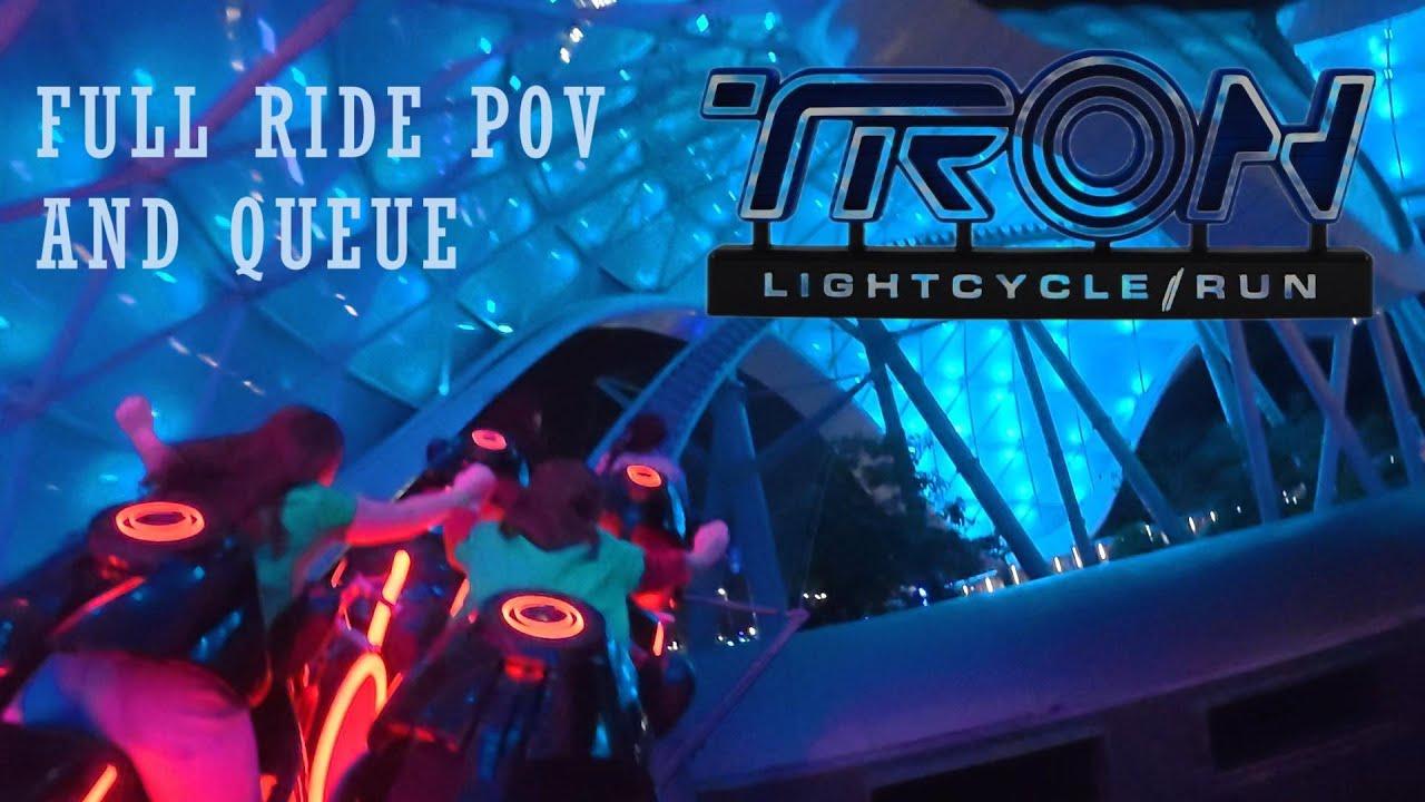 TRON LIGHTCYCLE RUN FULL POV+QUEUE